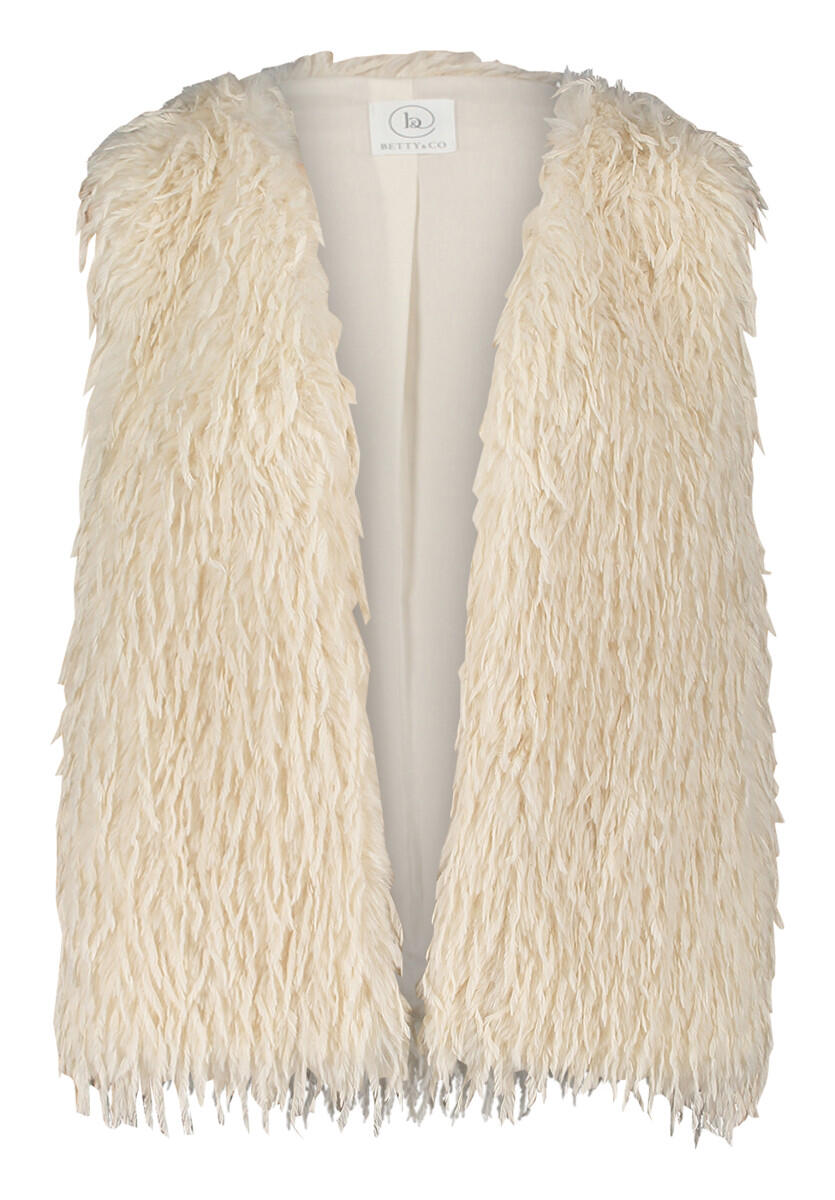 Gilet en fausse fourrure