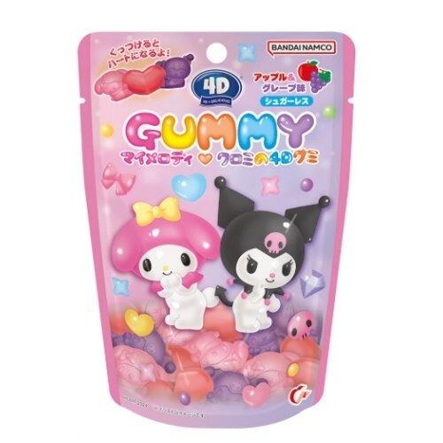 BANDAI - 4D Kuromi Melody Candy - 60g - Product of Japan