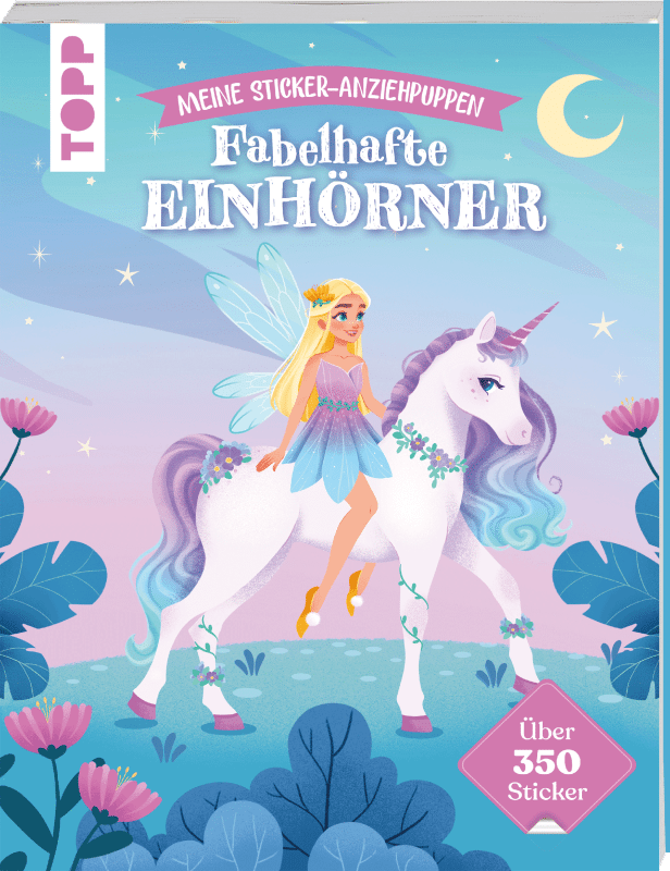 My sticker dress-up dolls. Fabulous unicorns