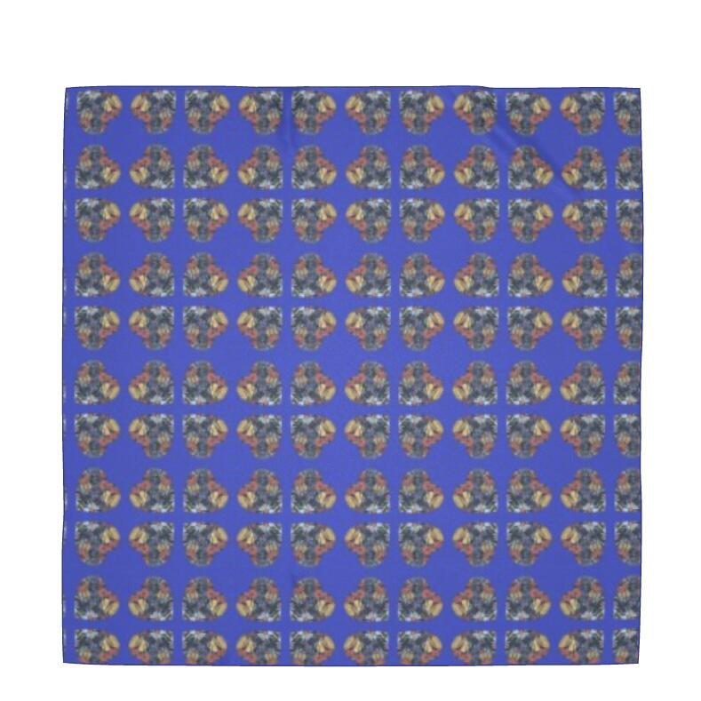 Écharpe en satin de soie Dream on 90x90 cm