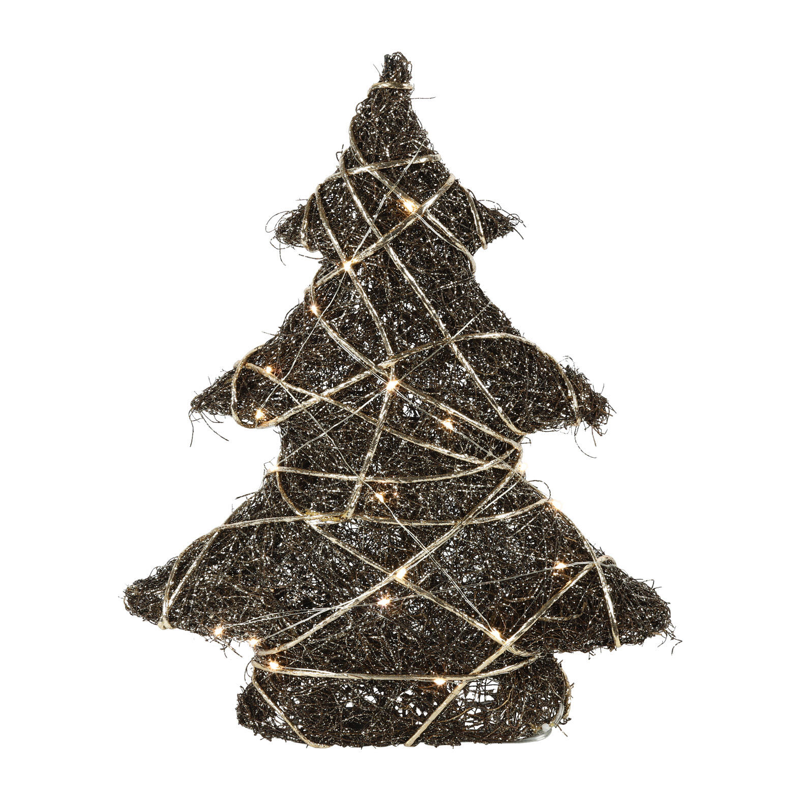 Decorative Christmas tree with LED lights