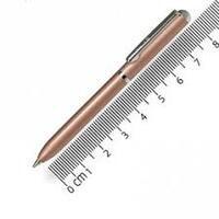 43021/3D : Stylo-bille or rose mini porte-monnaie, recharge noire
