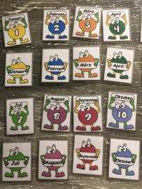 Cartes mémoire pédagogiques Jeux de cartes fait main