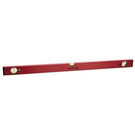 Niveau alu magnétique 3 fioles 0,5mm/M 80cm Dogher