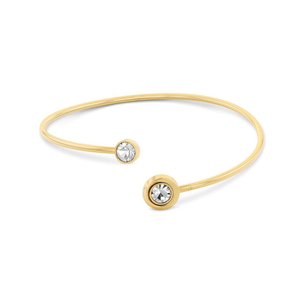 Calvin Klein - 35000774 - jonc - femme - plaqué or jaune - 60 × 51 mm