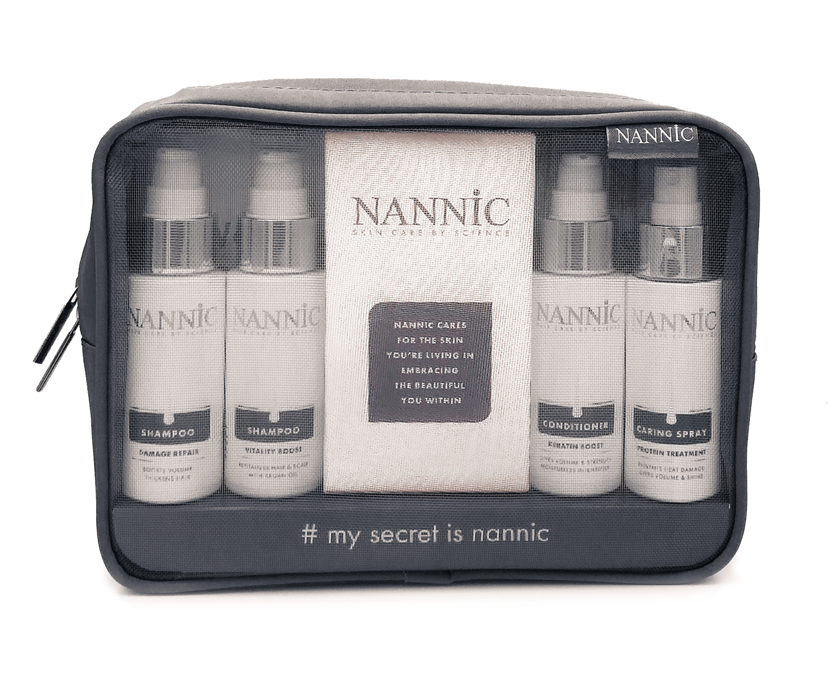 Trousse de voyage/essai de la gamme capillaire - 4x50ml