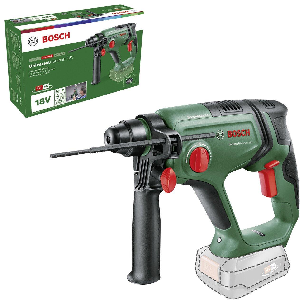 Bosch perceuse à percussion sans fil UniversalHammer 18 V Solo