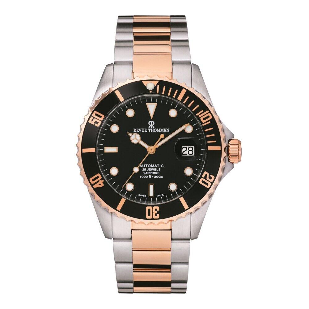 Revue Thommen - montre-bracelet - pour homme - chrono - RT Diver Automatik - 17571.2157