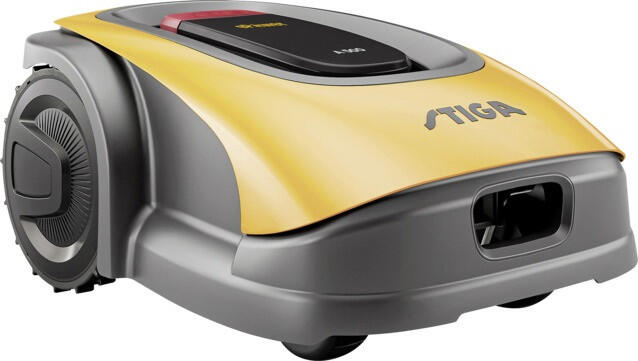 Stiga robotic lawn mower A 500 special offer bundle, 18 cm cutting width, includes garage