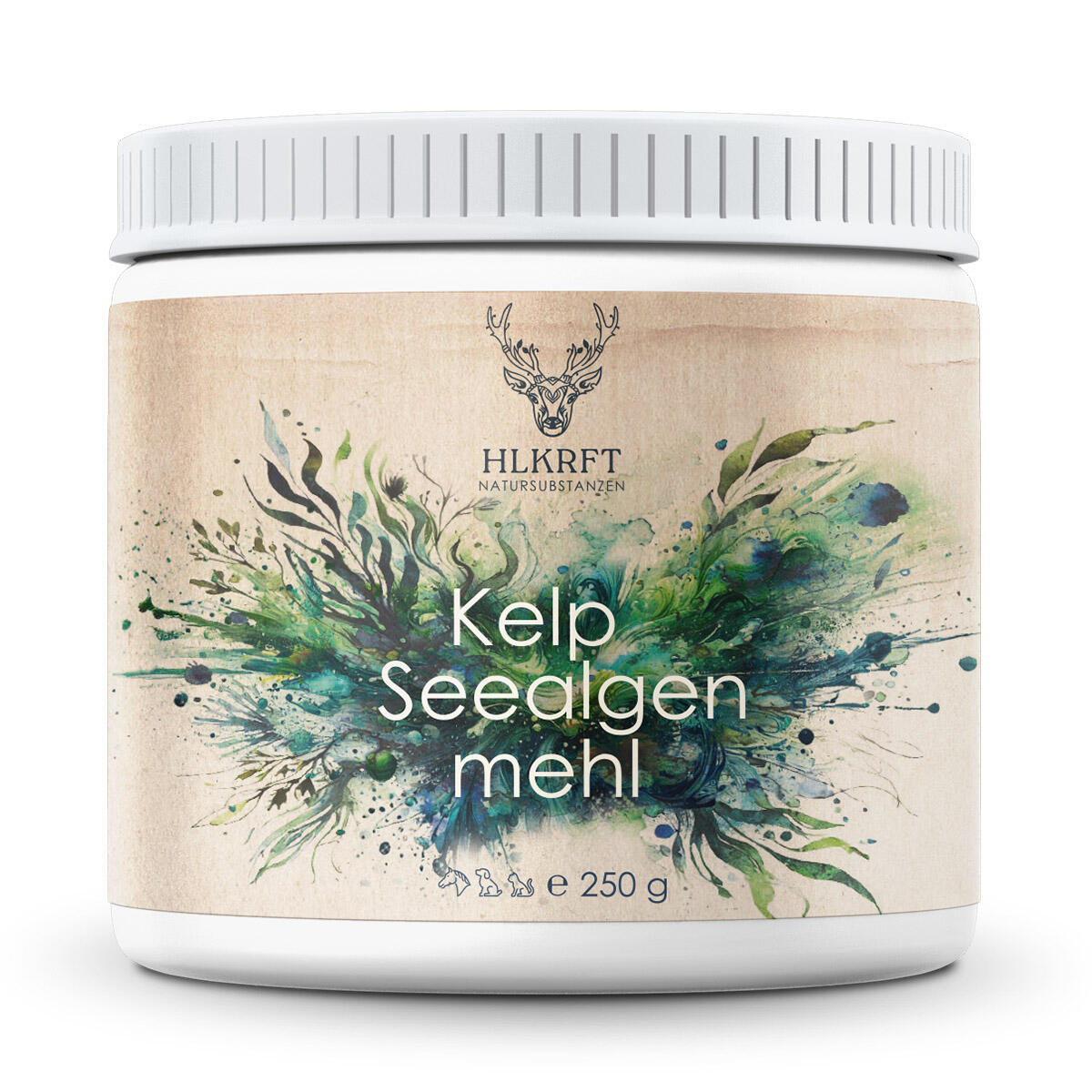Kelp Seealgenmehl - Pflanzliches Jod