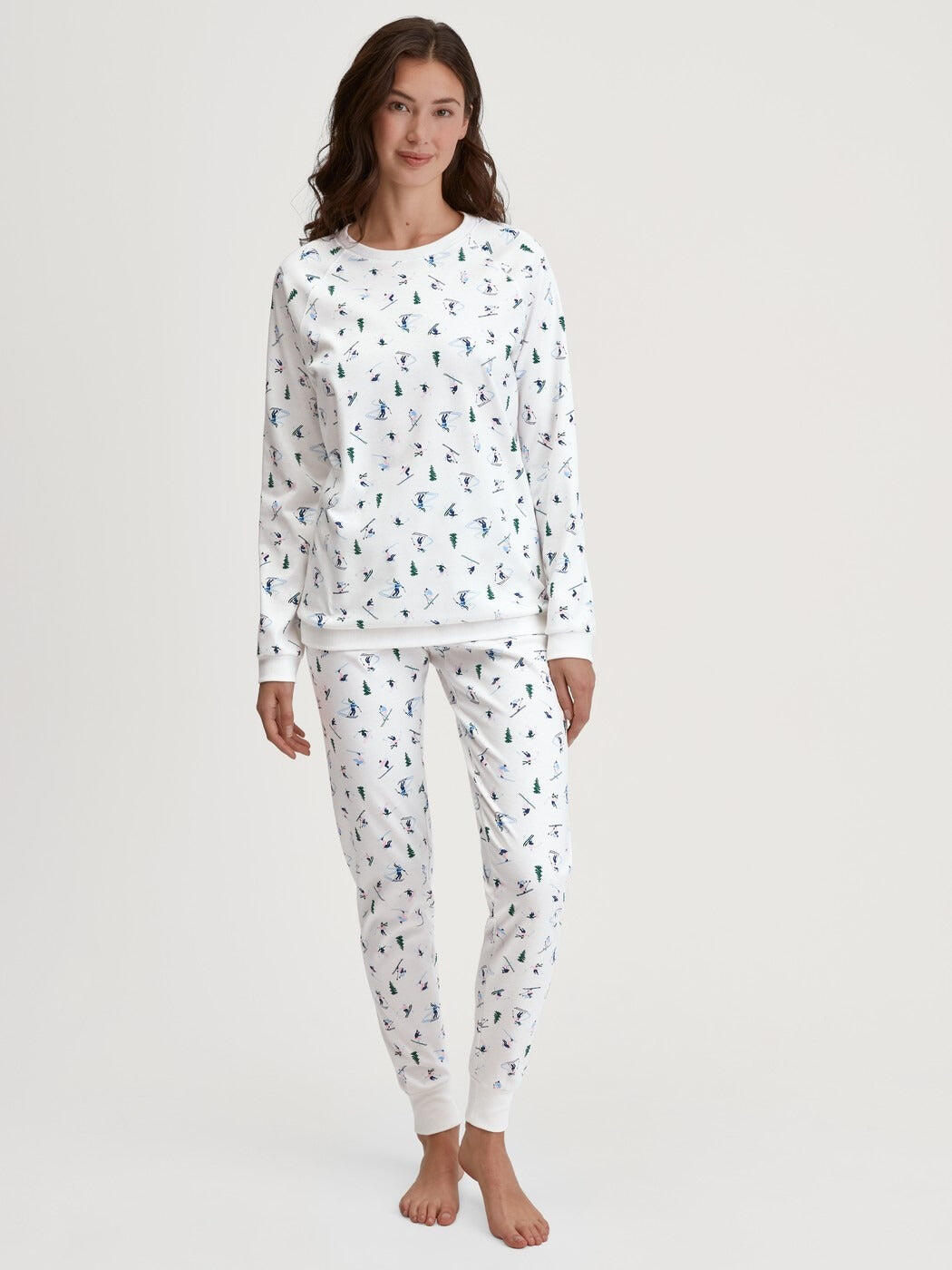 Calida Ski Resort Pyjama with cuff