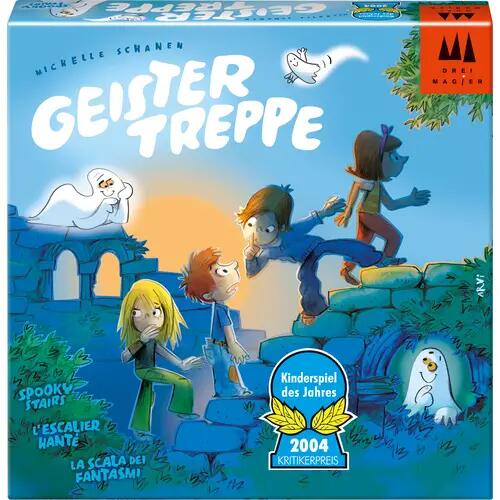 Schmidt Spiele DREI MAGIER SPIELE Geistertreppe - Children's Game of the Year 2004