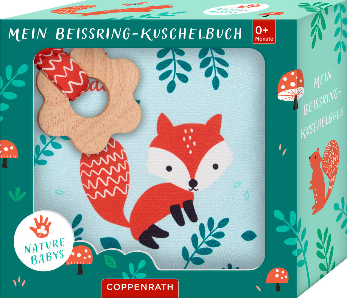 My Teething Ring Plush Book Waldfreunde