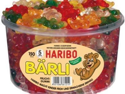 Haribo Bärli Teddy 150 pieces