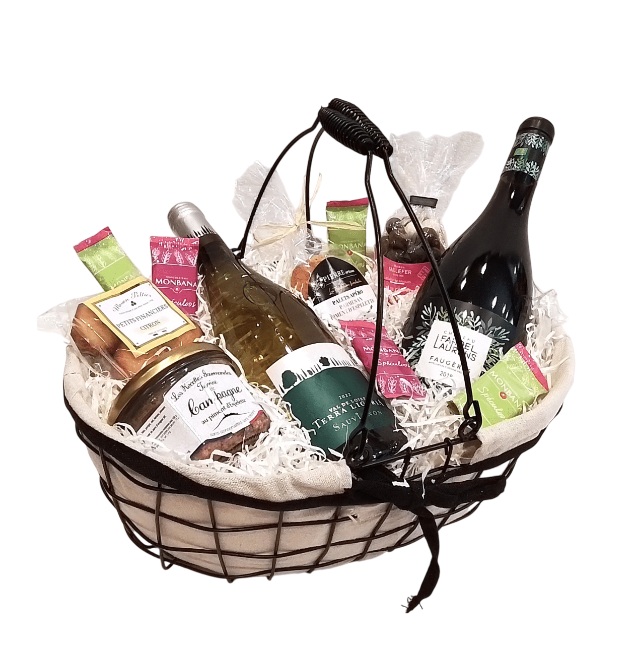 Gift Basket / Gourmet Basket "Faugères & Sauvignon"