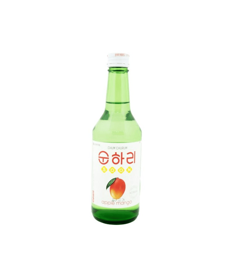 LOTTE- Soju Boisson Alcool Coréen Mangues ALC 12% - 350ml