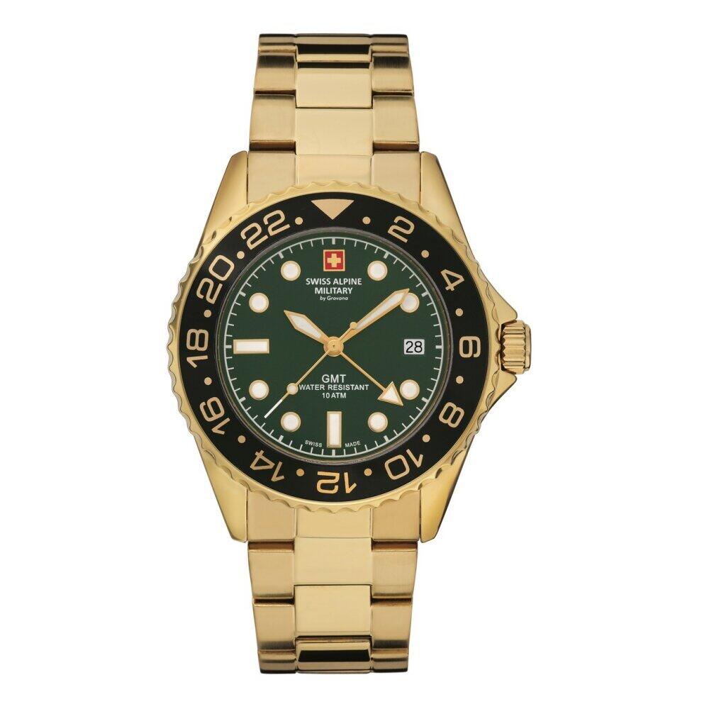 Swiss Alpine Military - 7052.1114 - wristwatch - men's - quartz - Master Diver GMT