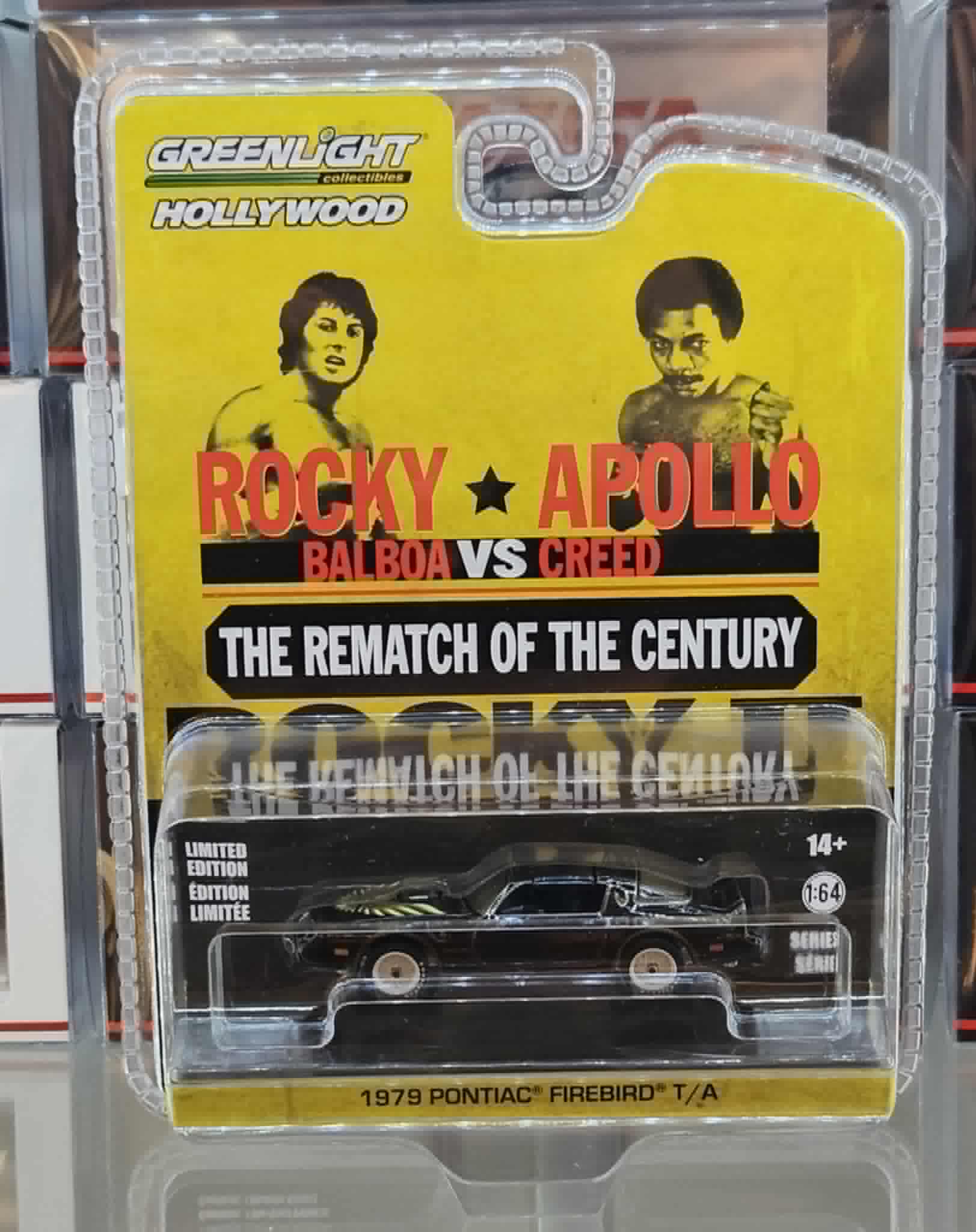 Greenlight - # 44650-C - Pontiac Firebird T/A 1979 - Rocky II - Hollywood - Série 5 - échelle 1:64