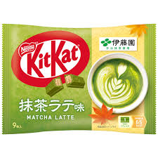 Kit Kat Japonais Matcha Latte  104.4g - Produit du Japon