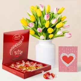 Blumen Frische Schnittblumen Dekoration Schenken Süßigkeiten & Schokolade Pralinen Floraqueen