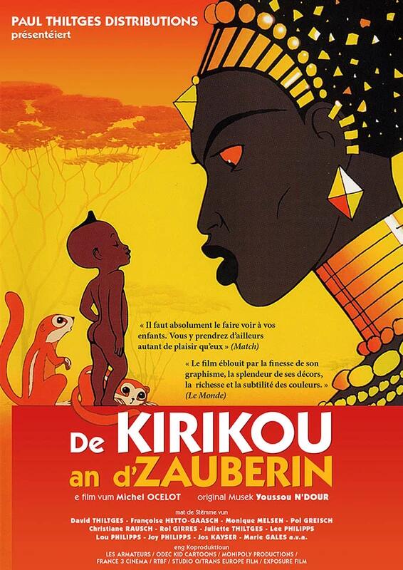 KIRIKOU & THE SORCERESS - by Michel OCELOT and Raymond BURLET