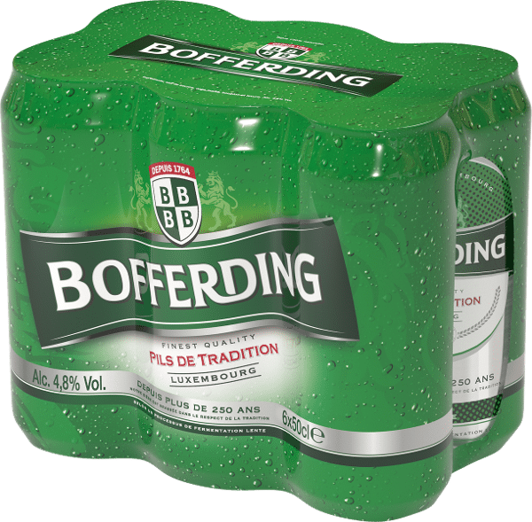BOFFERDING PILS 4.8° CANS 6X50CL