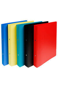 54280E: Classeur 2 anneaux 30 mm polypropylène Opak - A4 maxi. - Couleurs assorties