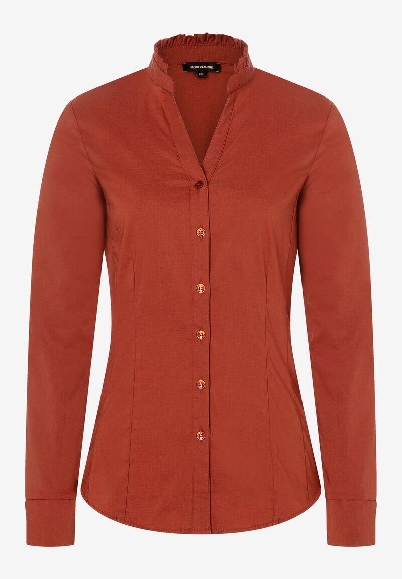 Blouse en coton stretch