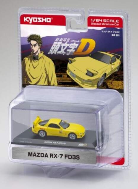 京商 頭文字D ﾏﾂﾀﾞ RX-7 (FD3S) K07057A2B ミニカー