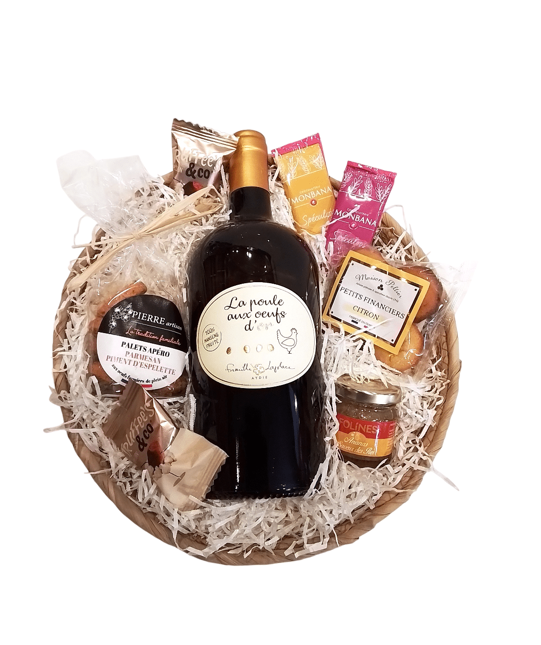 Gift Basket / Gourmet Basket "Poule aux Oeufs d'Or"