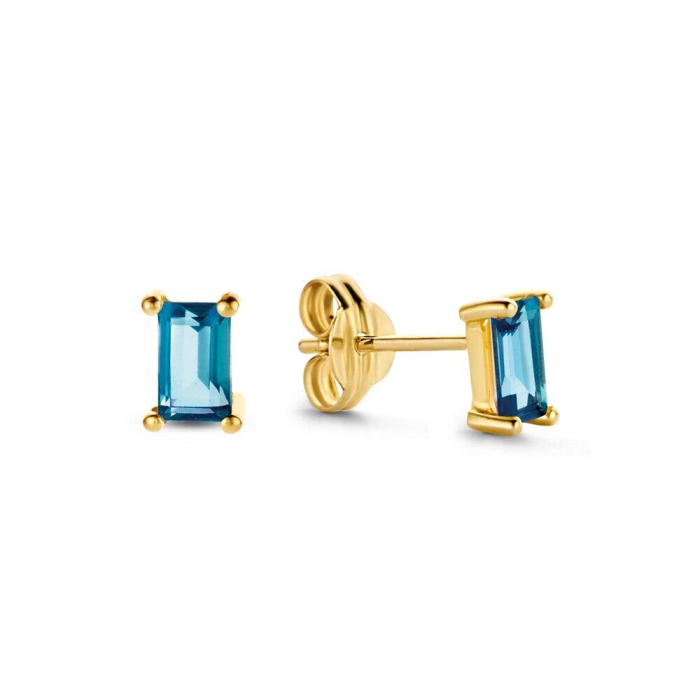 Jackie Gold - JKE21.158 - Stud earrings - Women's - 14k yellow gold - Medina - 5mm