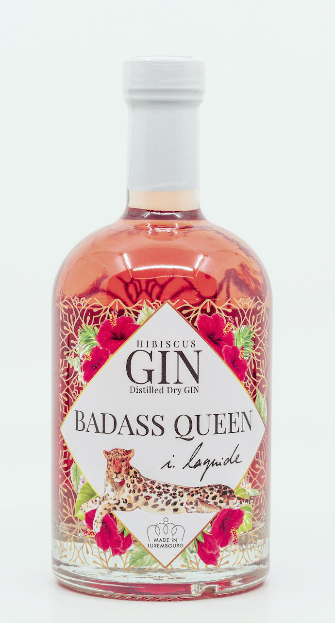 Badass Queen Gin-40° vol. Alc. (Passion Hibiscus)