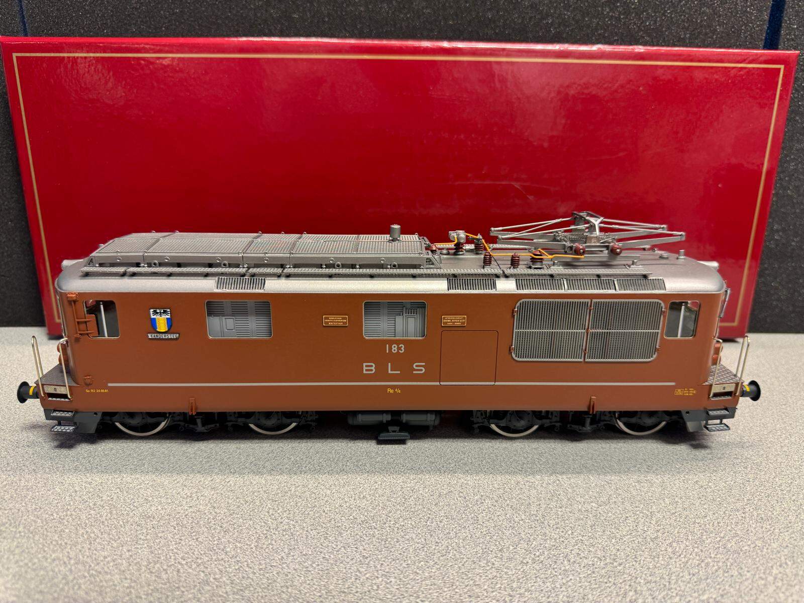 鉄道模型　ＦＵＬＧＵＲＥＸ Fulgurex Spur 0 Fulgurex 2674/4 BLS Re 4/4 N°183 | Letzshop