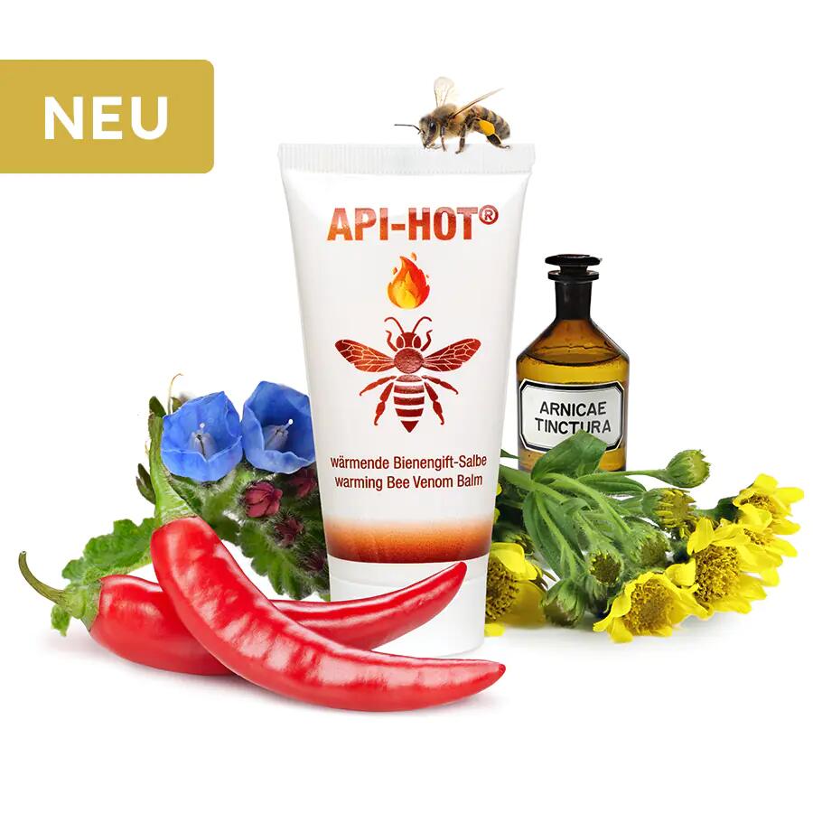 SCHLOßWALD-BIENENGUT - API-HOT® pommade chauffante au venin d'abeille