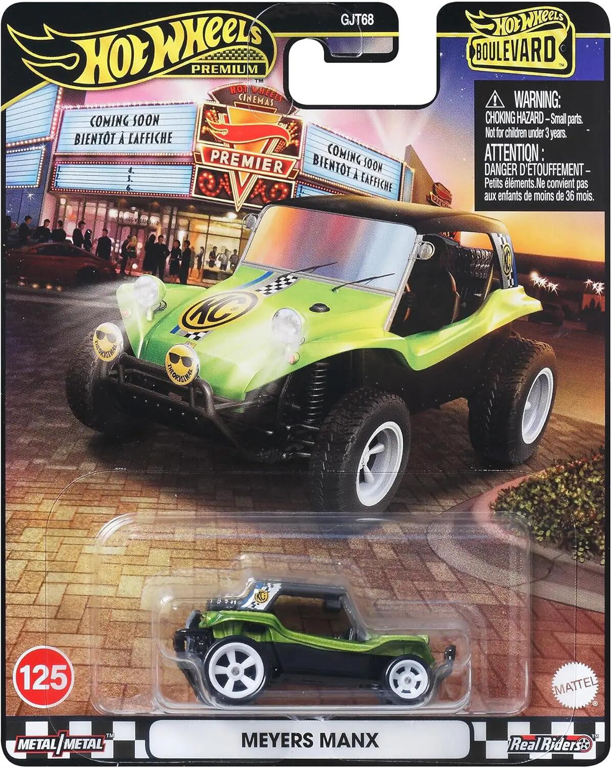 Hot Wheels Premium - #GJT68 JBL22 - Meyers Manx - Boulevard #125 - 1/64