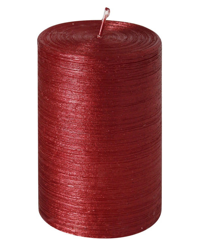 Steinhart pillar candle Glory Ø 6.8 x 10 cm ruby