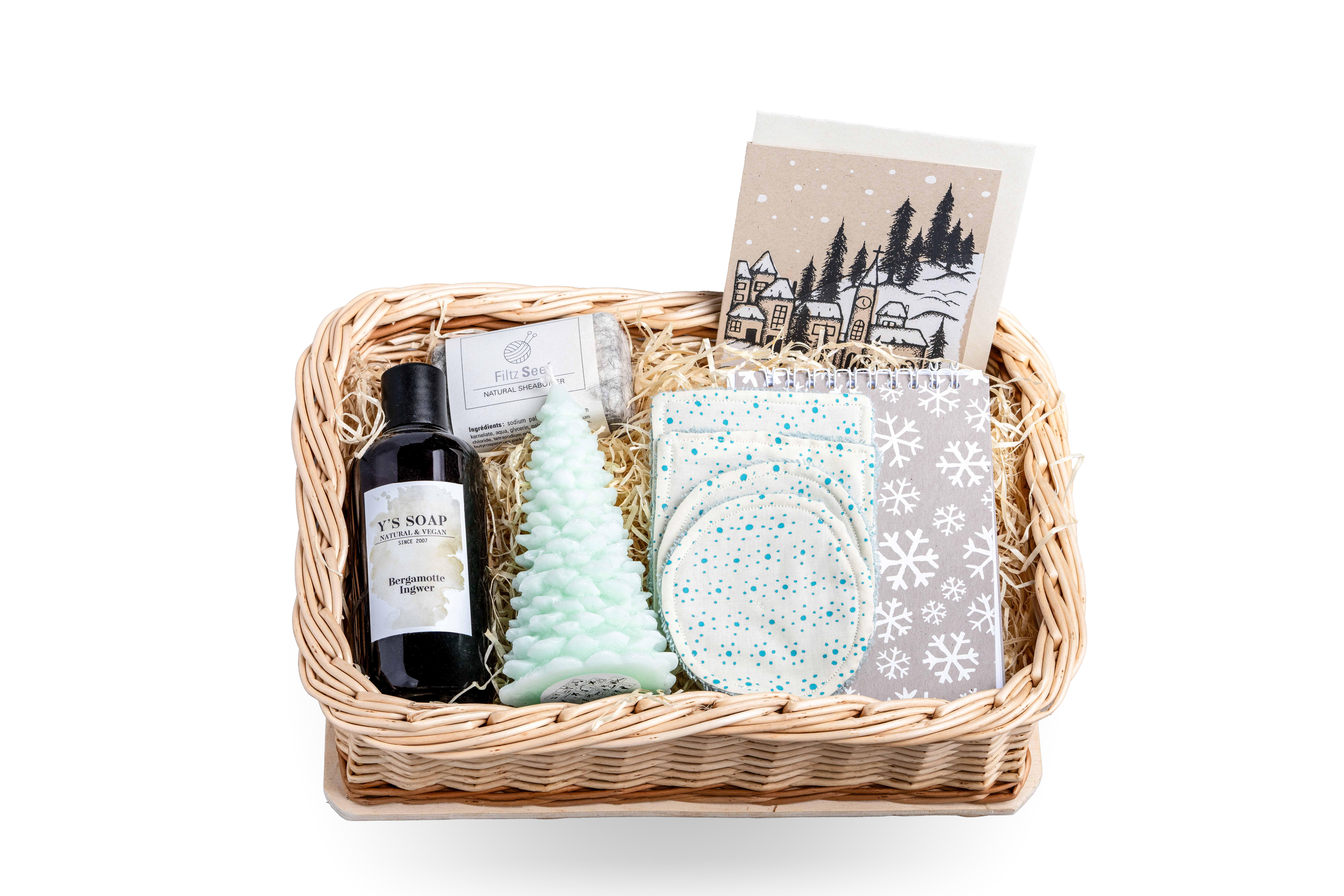 "Beauty" - gefüllter Präsentkorb 