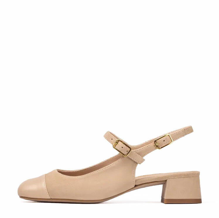 Mary-Janes à bout carré