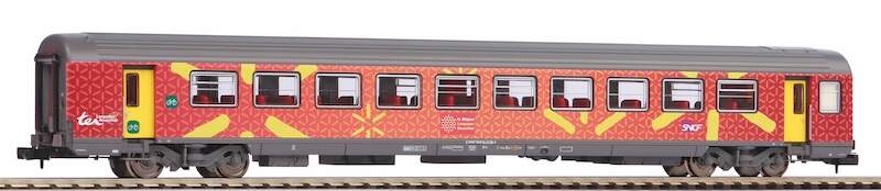 Voiture Corail VTU Languedoc, 2ème classe -Piko 94083- SNCF, échelle N