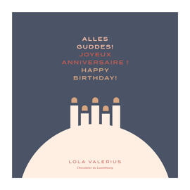 Greeting & Note Cards Lola Valerius - chocolatier du Luxembourg