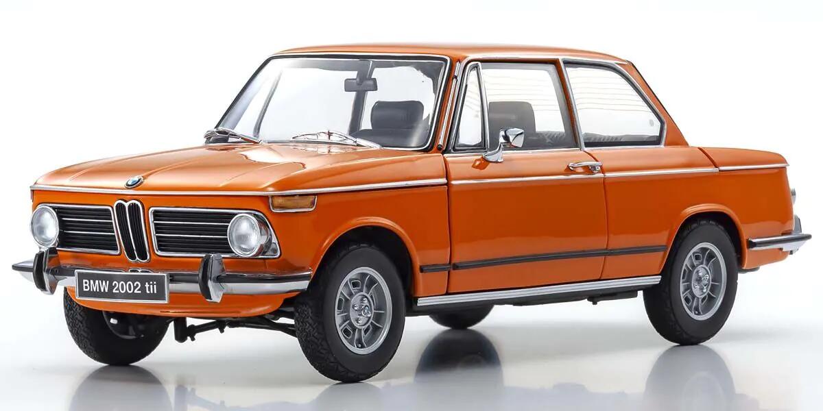 【京商】1/18　BMW2002tii KYOSHO ORIGINAL 1/18scale BMW 2002 tii (Silver) 08543S