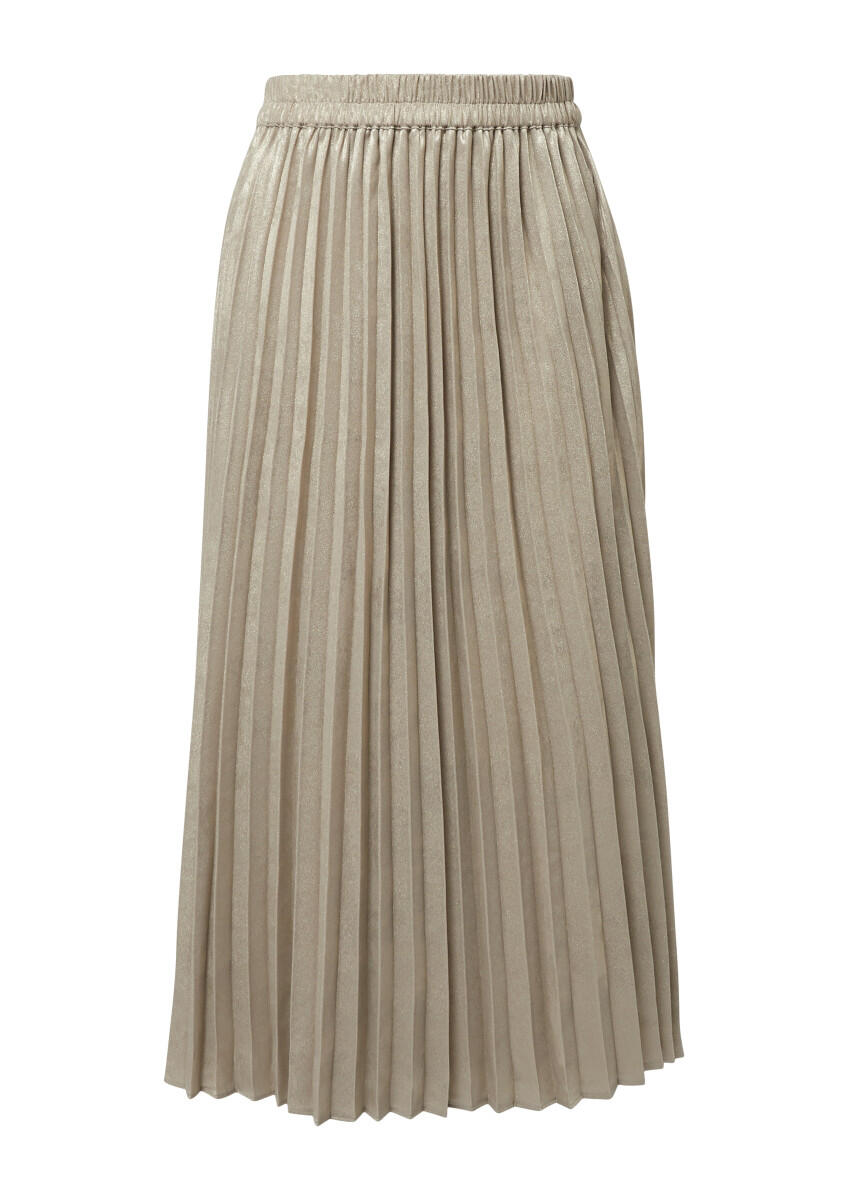 Jupe plissée scintillante