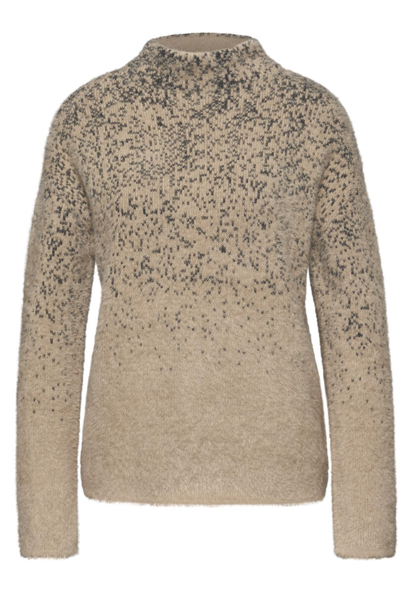 Pull jacquard en Federgarn