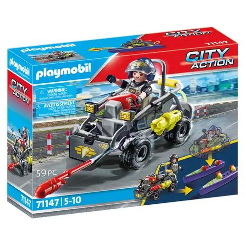 PLAYMOBIL 71147 SWAT-Multi-Terrain-Quad