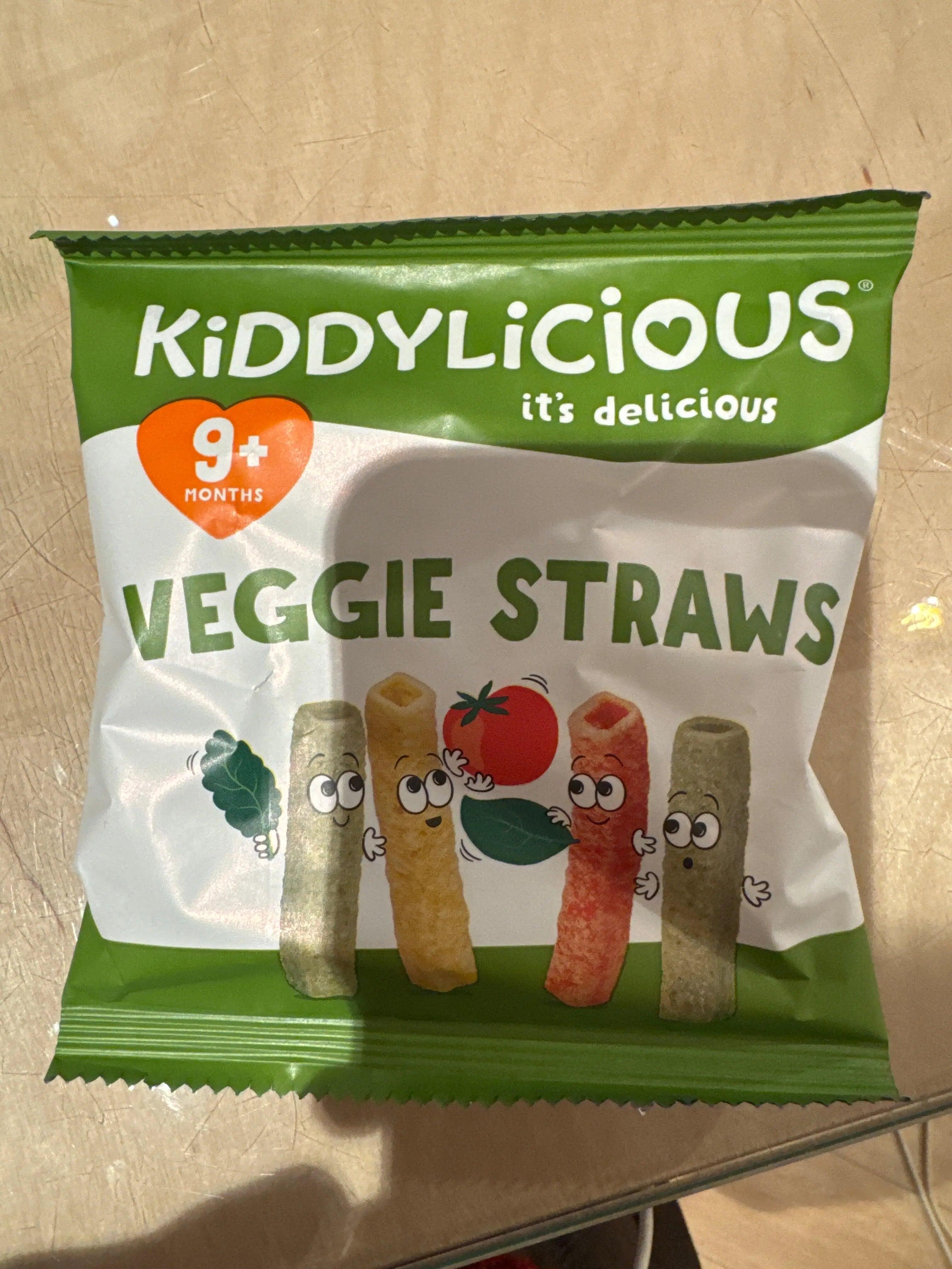 Kiddylicious veggie straws