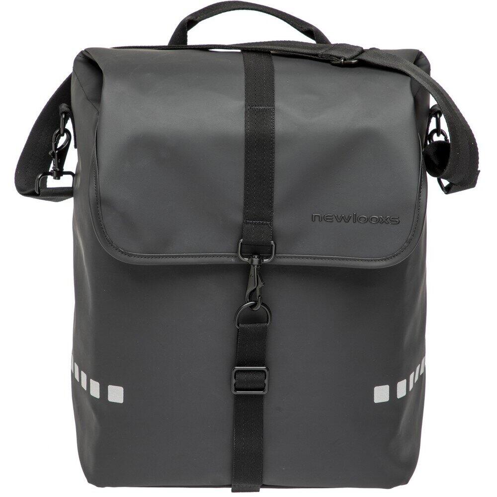 Bike bag New Looxs Odense Single 17.5 liters 32 x 16 x 38 cm - Black