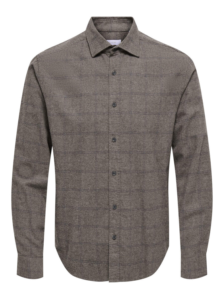 Slim Fit Hemd mit Karomuster