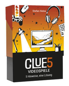 CLUE5 Videospiele Das Trendquiz mit 5 Hinweisen - Errate 50 Games und Fun Facts über PC, Konsole und die Welt der Pixel. Wie viele