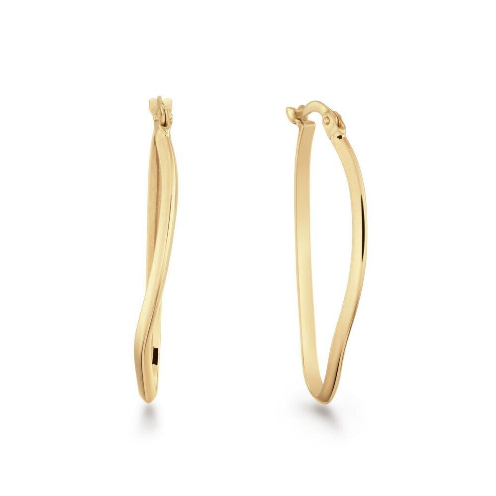 Jackie Gold - JKE25.518 - Earrings - Women's - 585 Yellow Gold - Antibes - 35 mm
