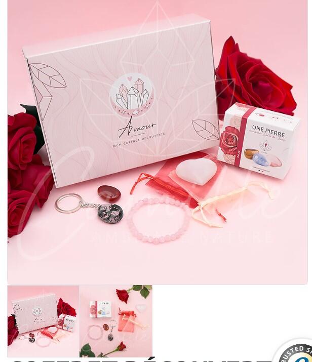 Coffret découverte Amour saint Valentin 